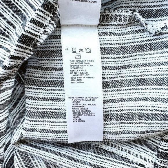 Amuse Society Womens Island Time Crop Tank Stripe - Size Medium - Picture 6 of 7